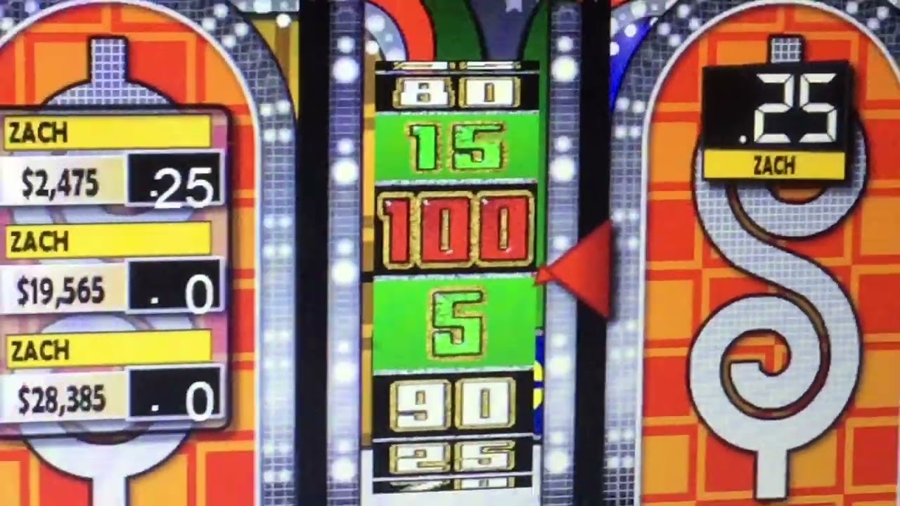 Game 3 of Bigjon’s price is right for the pc games