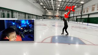 Back On Ice After Years (High T Moment)