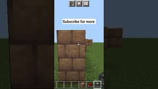 How to build a AUTOMATIC COBBLESTONE farm in Minecraft! #shorts Net Worth