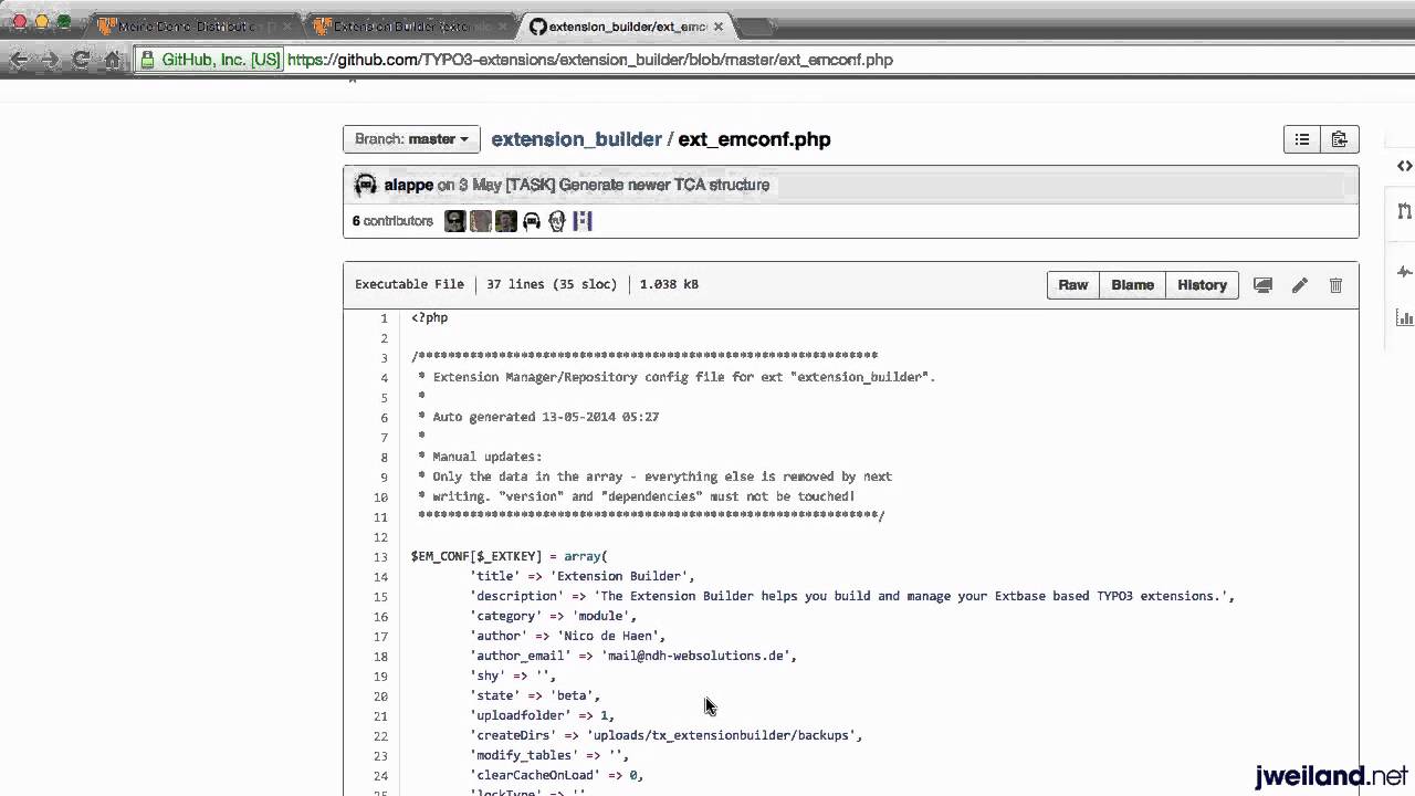 TYPO3 Templates als Distribution, Teil 3: Extension Builder installieren