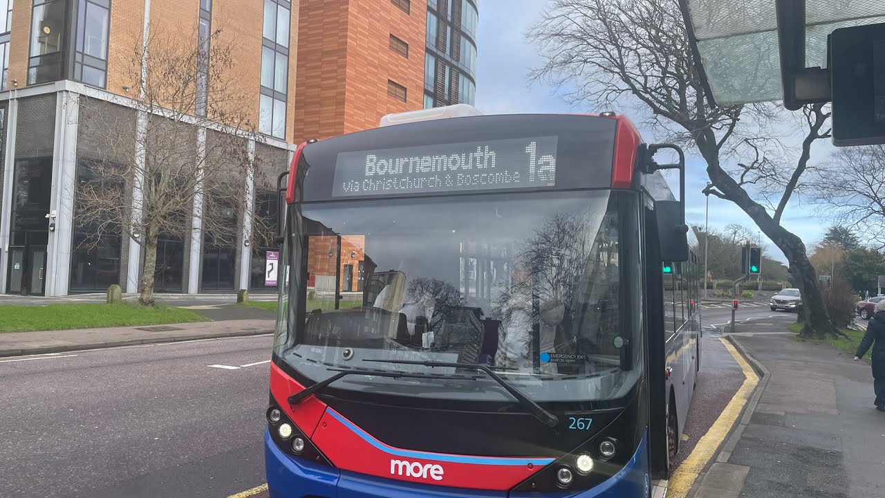 Morebus 2019 Alexander Dennis Enviro 200 MMC (HF69 CMV) on the 1a to Bournemouth - 17/01/26