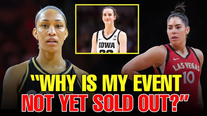 A'Ja Wilson FURIOUS At Kelsey Plum & Caitlin Clark SOLD OUT Jersey  Retirement - YouTube