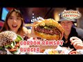  trying gordon ramsay burgers in las vegas hells kitchen burger  idiot sandwich  yb vs food