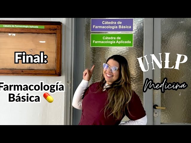 COMO PREPAREI MEU FINAL DE FARMACOLOGIA BÁSICA ✅ | MEDICINA NA ARGENTINA 👩🏻‍⚕️🇦🇷
