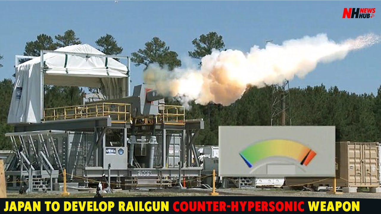 Japan to Develop Railgun Counter Hypersonic Weapon YouTube