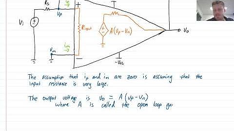 EG1012 Week 8 Video 8 - Understanding the assumptions of ideal op amps