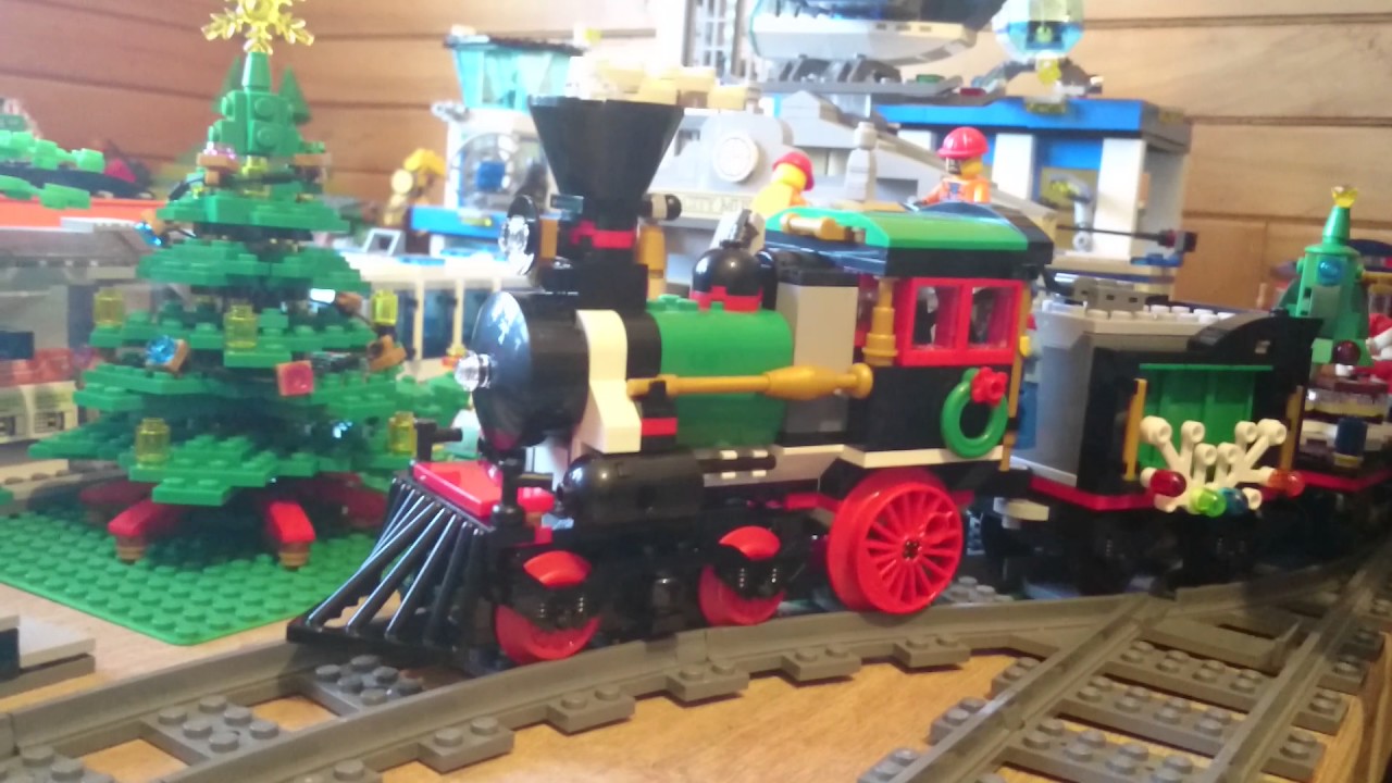 Lego 10254 Winter Holiday Train Running Around My Layout YouTube lego-10254-winter-holiday-train-running-around-my-layout-youtube