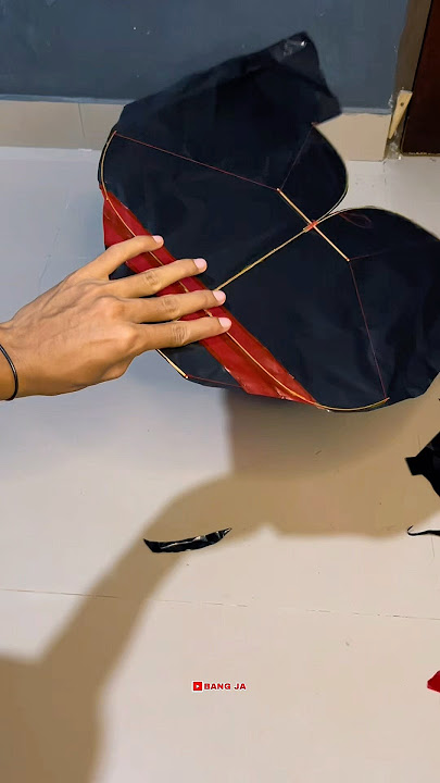 COBA BIKIN LAYANGAN COTEK LAWAS DARI SAPU LIDI #layangan #coteklawas