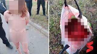 Ukrainian mother found naked with daughters severed head in bag
