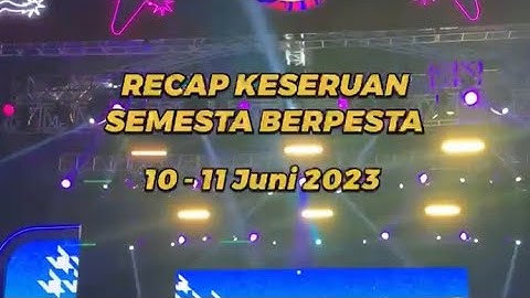 ada yang nonton Semesta Berpesta juga warga Bekasi?? ✨Bekasi bertabur Bintang✨