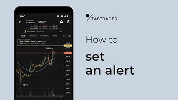How to set an alert on TabTrader