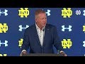 @NDFootball | Brian Kelly Post-Game Press Conference vs Virginia (2019)