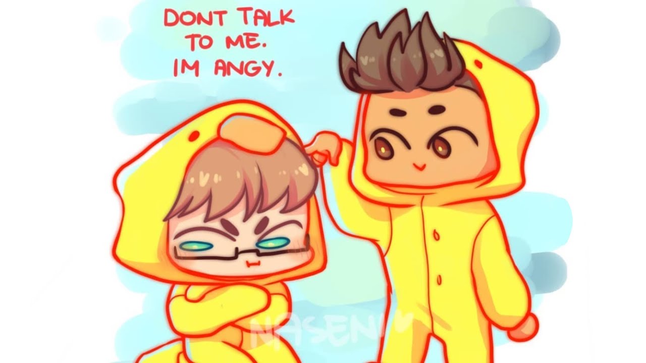 Skeppy and Badboyhalo arguing like ten year olds