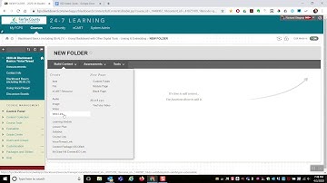 Blackboard - Insert Web Link