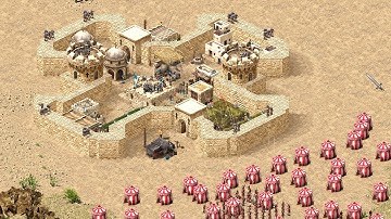 1v1 THE SENTINEL (New!!! AI) - Stronghold Crusader Definitive Edition | Skirmish Gameplay