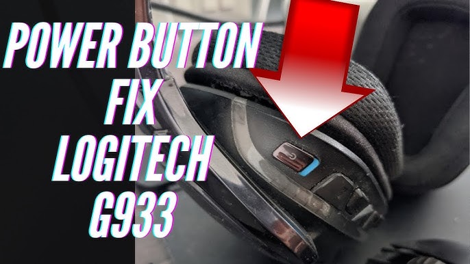 Whirlpool golf udgør LOGITECH G933 How To Fix Faulty Power Button | EASY FIX - YouTube