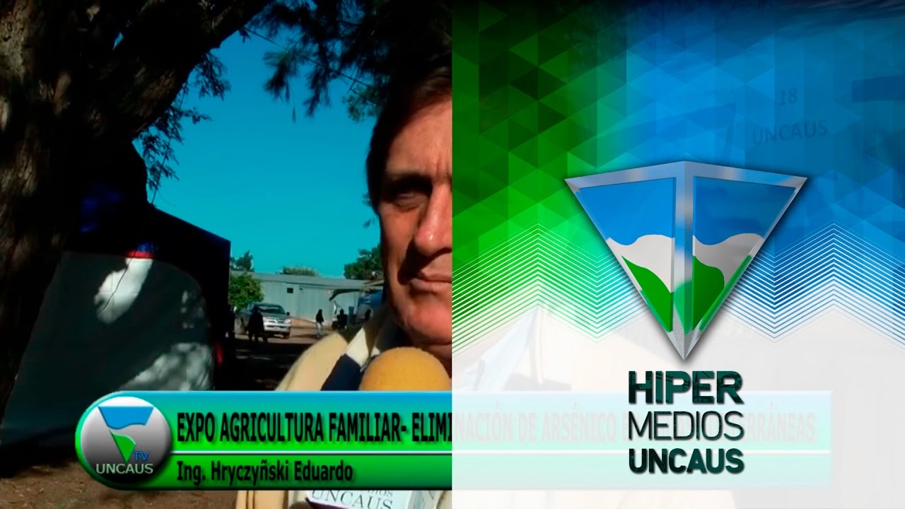 UNCAus Eliminación de Arsénico en Aguas Subterráneas - Ing. Eduardo Hryczyñski