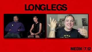 Osgood Perkins and Maika Monroe on the tense and terrifying 'Longlegs'