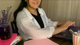 rehber öğretmenin sana program hazırlıyor 📖 | türkçe asmr | roleplay | soft spoken asmr 📖 screenshot 1