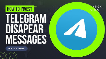 How To SEND DISAPPEARING MESSAGE on Telegram Life Hack(2023)