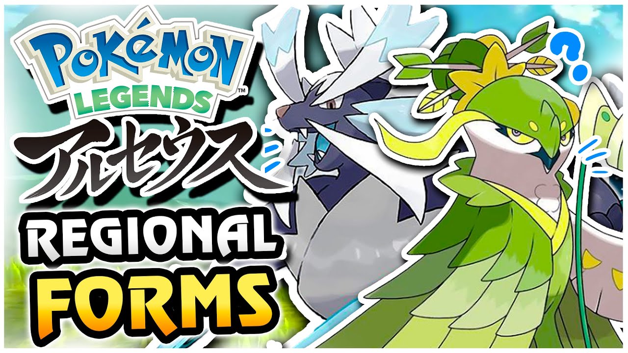 Meet All of ARCEUS' New Pokémon Evolutions and Regional Forms - Nerdist