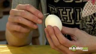 Blowing Out Easter Eggs - Making it Hollow