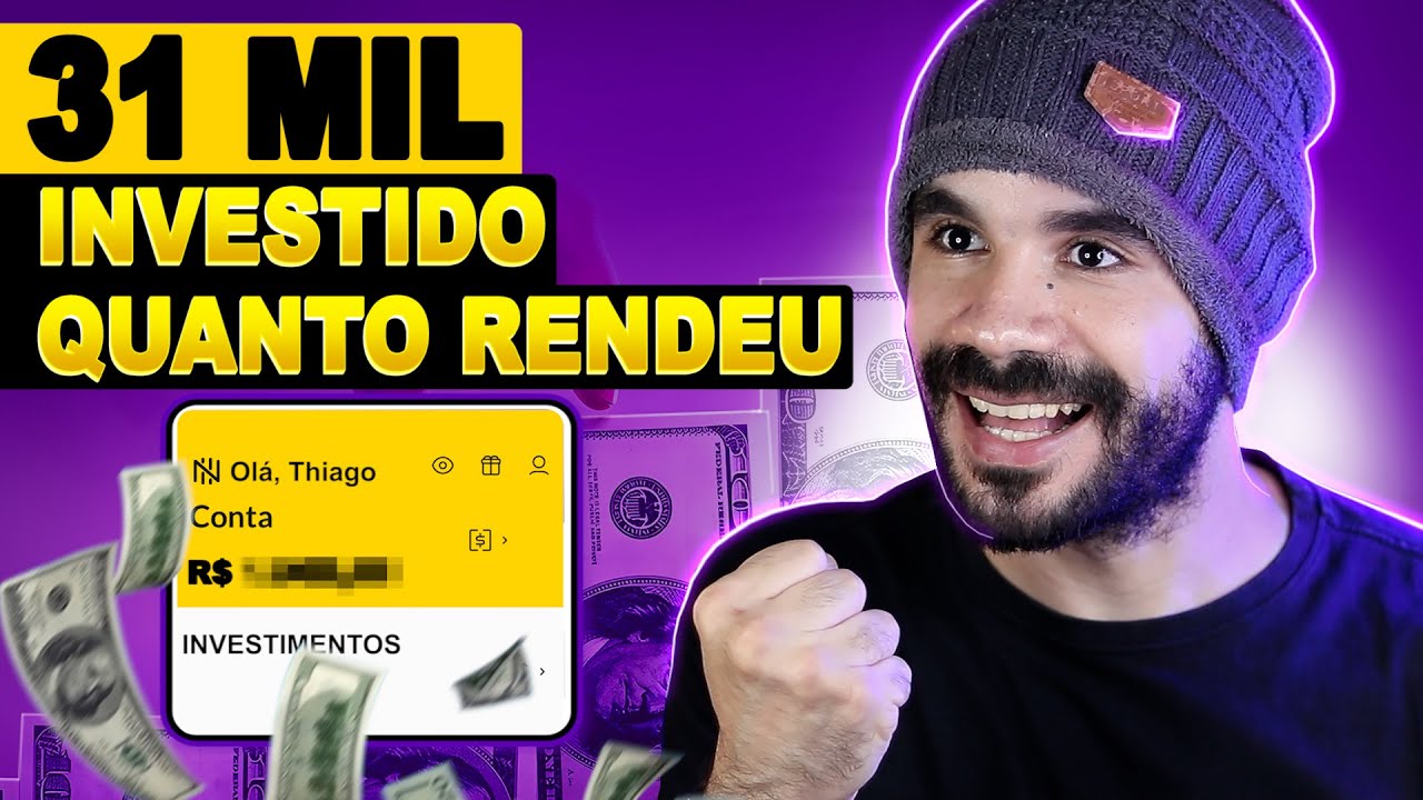 31 MIL INVESTIDO QUANTO RENDEU EM DÓLAR 💵