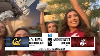 WSU MBB: Pac-12 Tournament Highlights vs. Cal 3/9/22