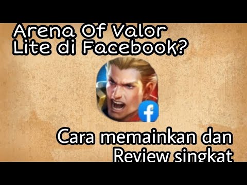 AOV LITE FACEBOOK - REVIEW DAN CARA MEMAINKAN