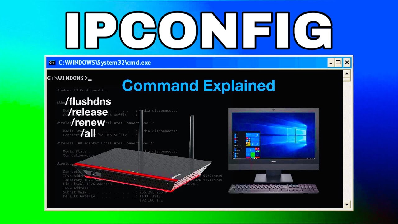IPCONFIG Command Explained - YouTube