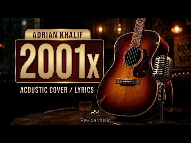 2001x - Adrian Khalif (Acoustic Cover / Lyrics) | RevixaMusic ✨