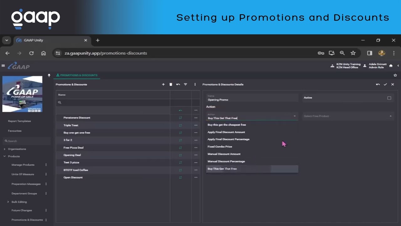 Unity - Setting up Promotions and Discounts