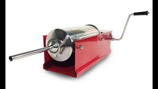 видео: Обзор колбасных шприцов Как выбрать колбасный шприц Горизонтальный шприц Good Food 5 литров картинка: Обзор колбасных шприцов Как выбрать колбасный шприц Горизонтальный шприц Good Food 5 литров