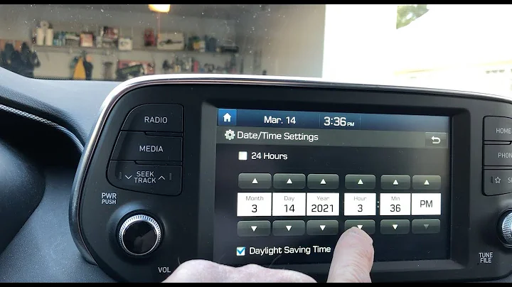How To Adjust The Day, Year And Time Hyundai Santa Fe - DayDayNews