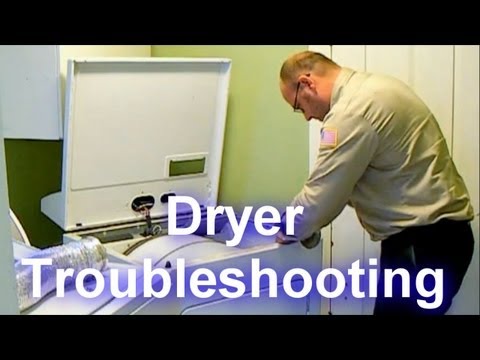 Dryer Troubleshooting - Not Drying or Taking a Long Time to Dry