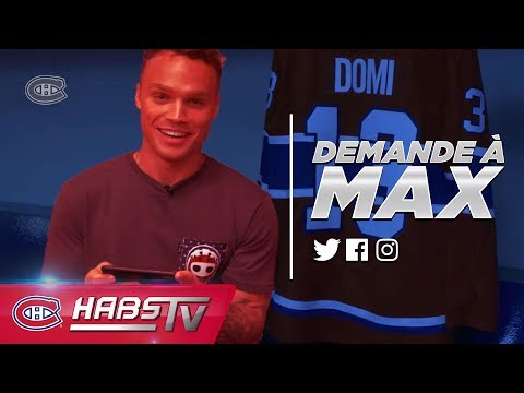Max Domi answers fan questions