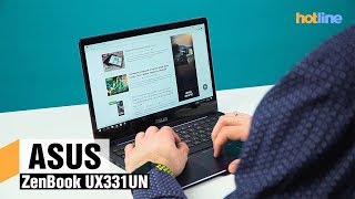 ASUS ZenBook UX331UN — обзор ноутбука с графикой NVIDIA MX150