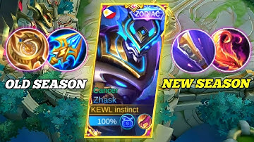 ZHASK 1 HIT DELETE BUILD IN NEW SEASON!🔥 META IN SOLO RANK GAME