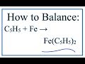 Balancing Chemical Equations Concepts
