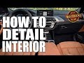 How to detail  protect car interior  mastersons car care  auto detailing tips  tricks