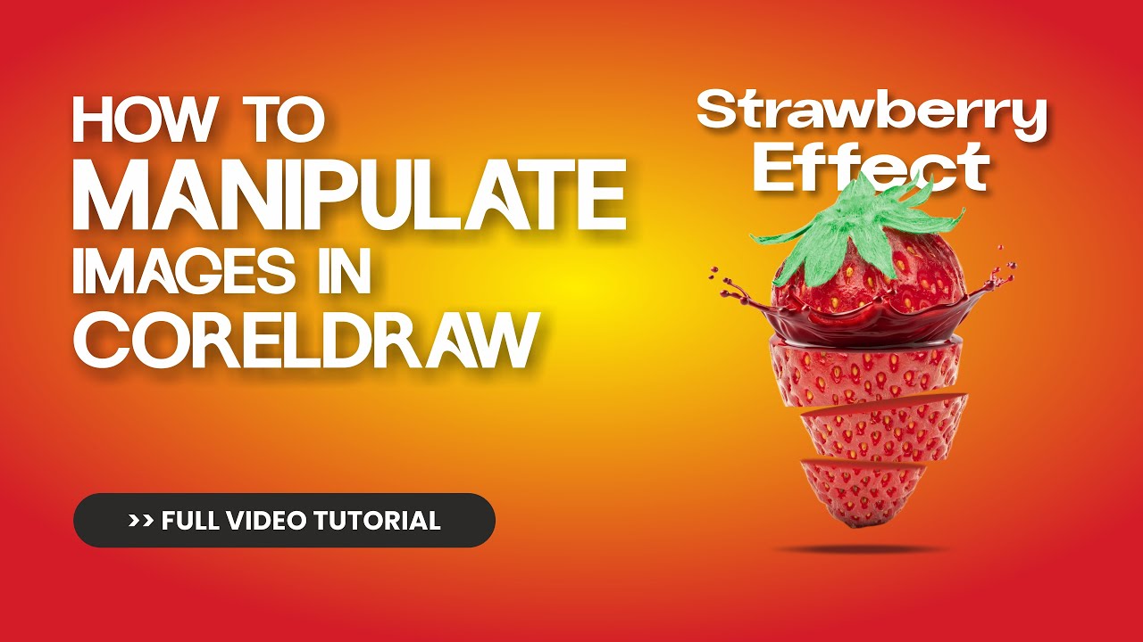 From Simple Photo to Creative Artwork in CorelDRAW | Image Manipulation Tutorial