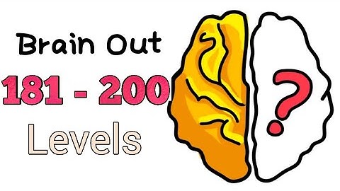 brain out level (181-200)solutions