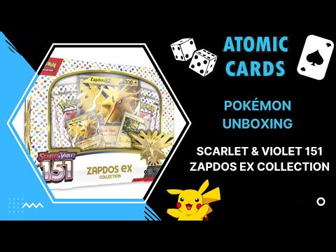 Pokemon 151 Zapdos ex Box OPENING! *I PULLED IT FINALLY!* 