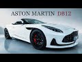 2026 Aston Martin DB12 Volante in Lunar White | Exterior & Interior Details