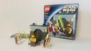 LEGO Star Wars 7204 Jedi Defense II Review! (2002)