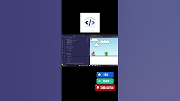 Timelapse:Building a Mario Game with HTML, CSS & JavaScript 🎮 #html #css #js #codebyunknown #webdev