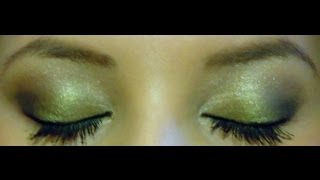 Green Eyeshadow Tutorial