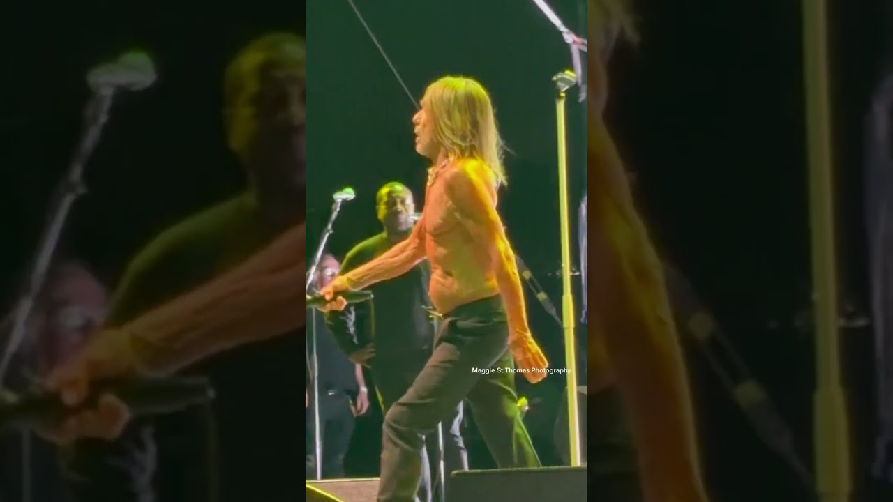 Iggy Pop CBGB’s Festival 2025 live performing Stranger Danger NYC 