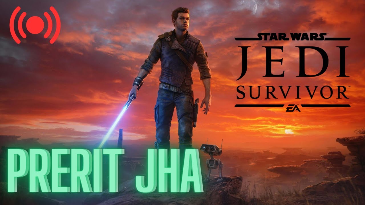 Star Wars Jedi: Survivor Live Stream India | Member Goal 14/30 [!GIVEAWAY]