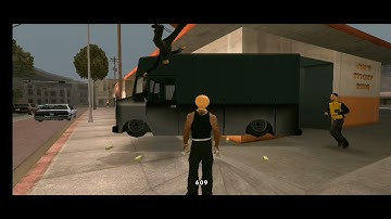 GTA SA spawn mod dropping stuff on npcs